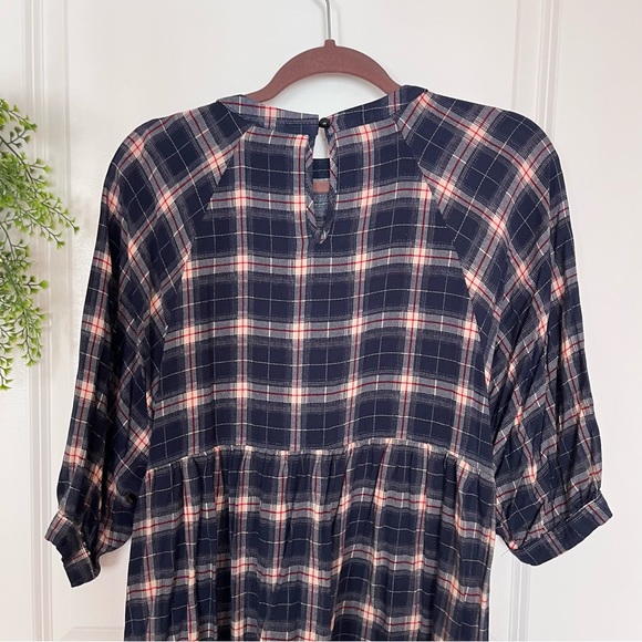 2/$15 🍓 Plaid Babydoll Dress - Picture 2 of 4